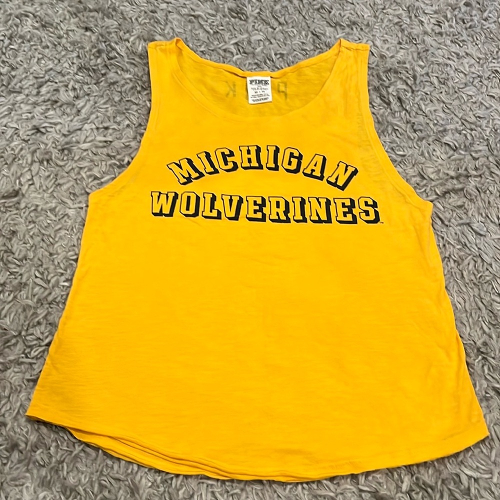 Victoria’s Secret Pink Michigan Tank Size XS